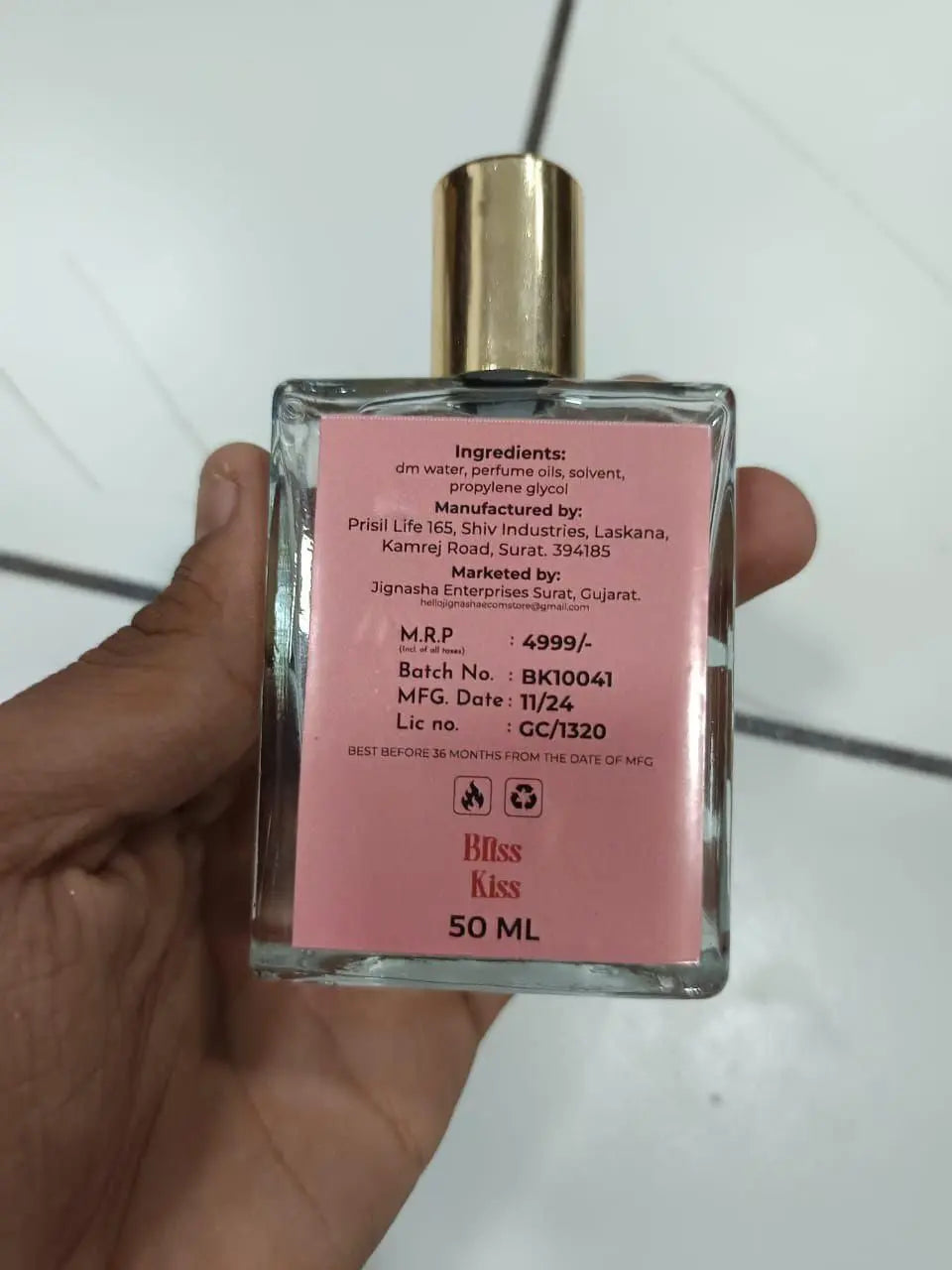 Briss Kiss Eau De Parfum ?Unisex Romantic Long Lasting Fragrance (Pack of 2) mkp0fp-jd