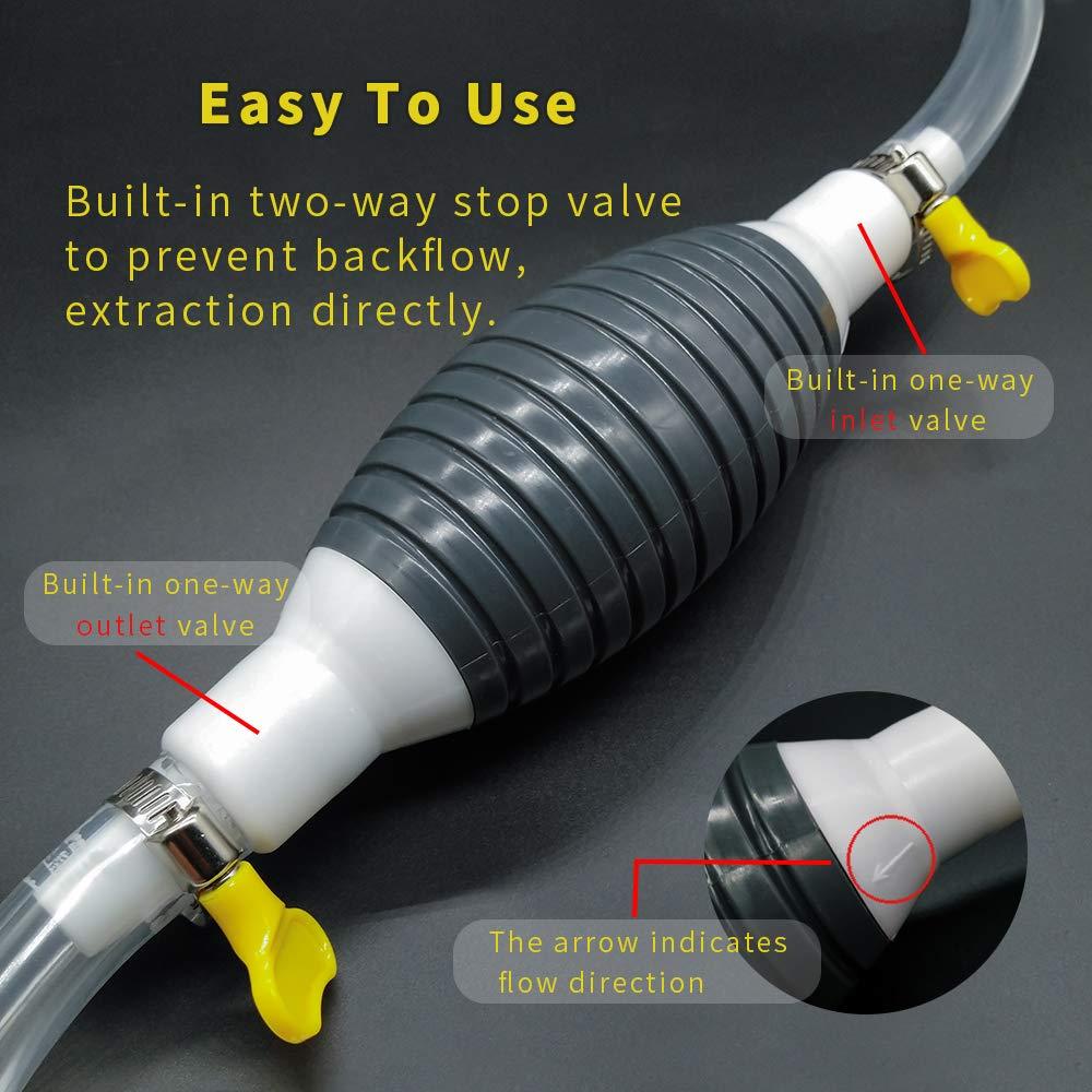 Newest High Flow Siphon Hand Pump Portable Manual Car Fuel Transfer Pump mkp0fp-jd