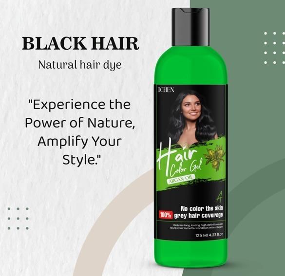 Hair Color Gel - 100% Gray Hair Coverage 125ML (Pack of 2) mkp0fp-jd