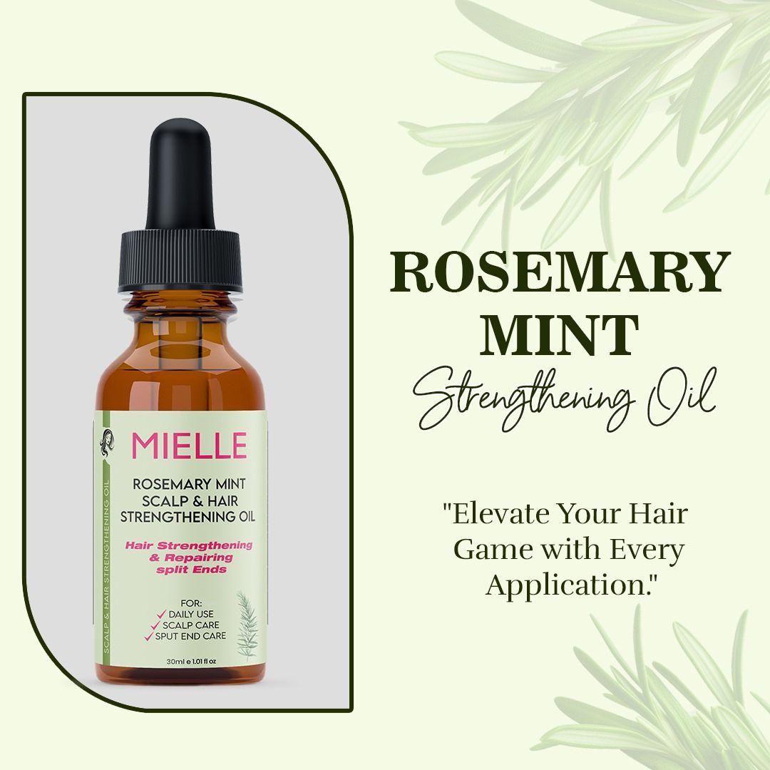 Rosemary Mint Scalp & Hair Strengthening Oil 30ml (Pack Of 1) mkp0fp-jd