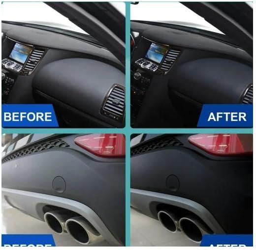 Plastic Revitalizing Coating Agent, Nano Plastic Refreshing Coating, Plastic Parts Refurbish Agent for Car, Plastic Parts Retreading Agent Automotive Interior Cleaning Agent 50 ml mkp0fp-jd