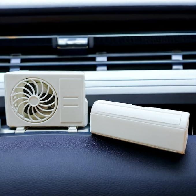Miniature AC design Solar-Powered Car Air freshener Diffuser mkp0fp-jd