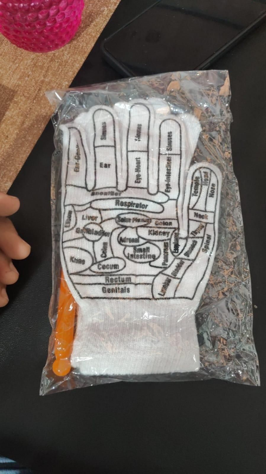 Acupressure Reflexology Hand Gloves For Women & Men mkp0fp-jd