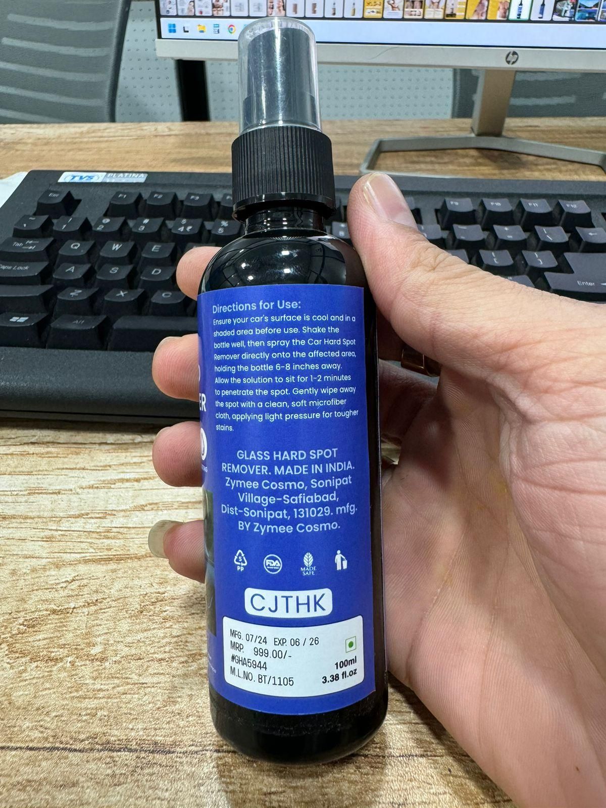 CJTHK Glass Hard Spot Remover 100ml mkp0fp-jd