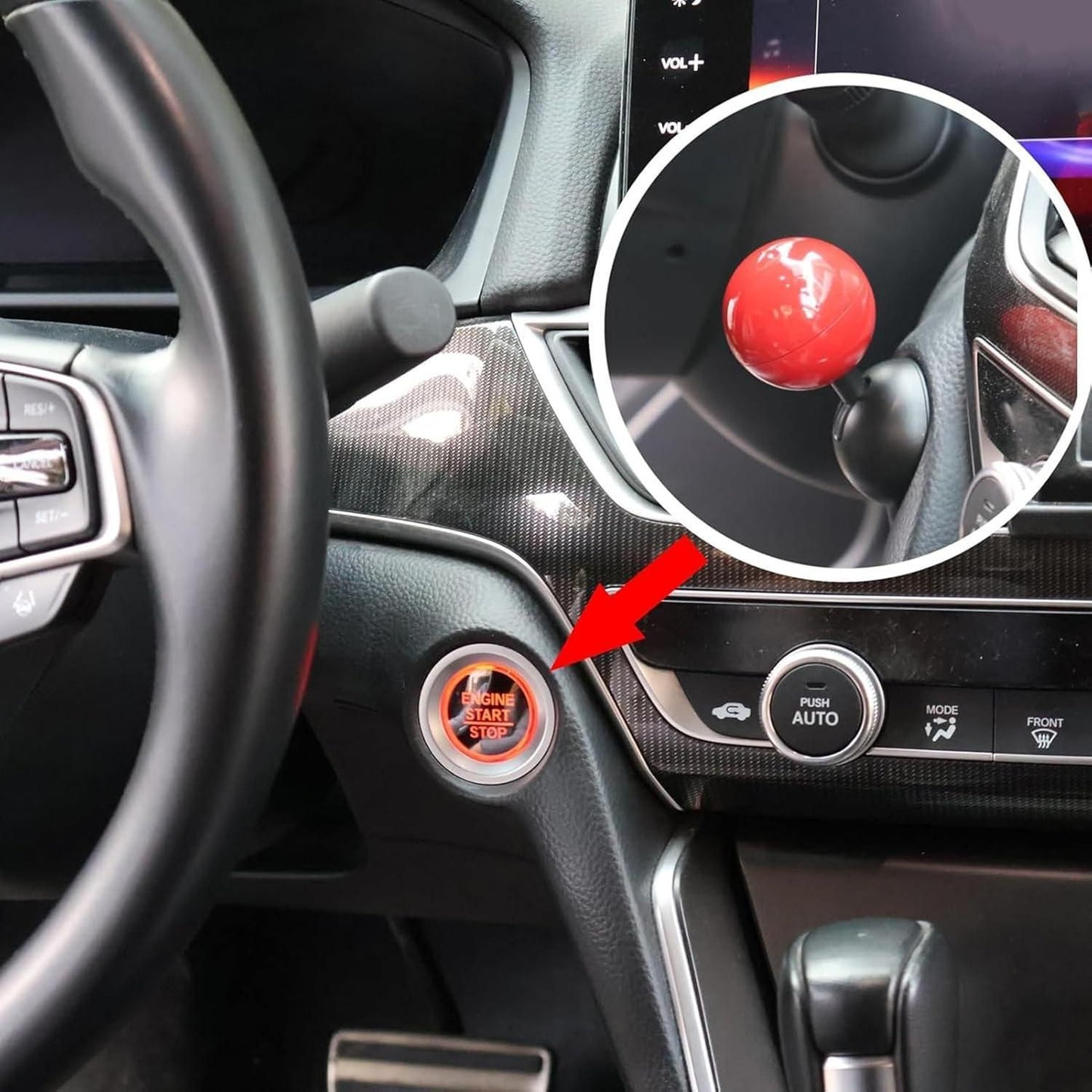Push Start Button Cover mkp0fp-jd