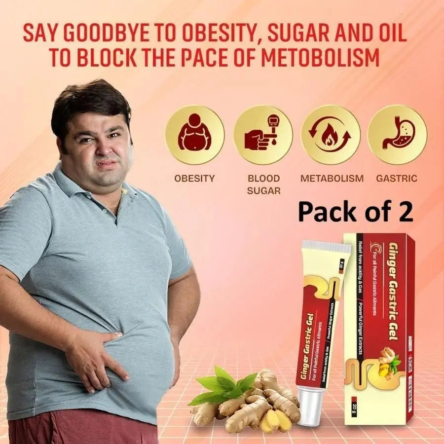 "Ginger Gastric Gel - Pack of 2 " mkp0fp-jd