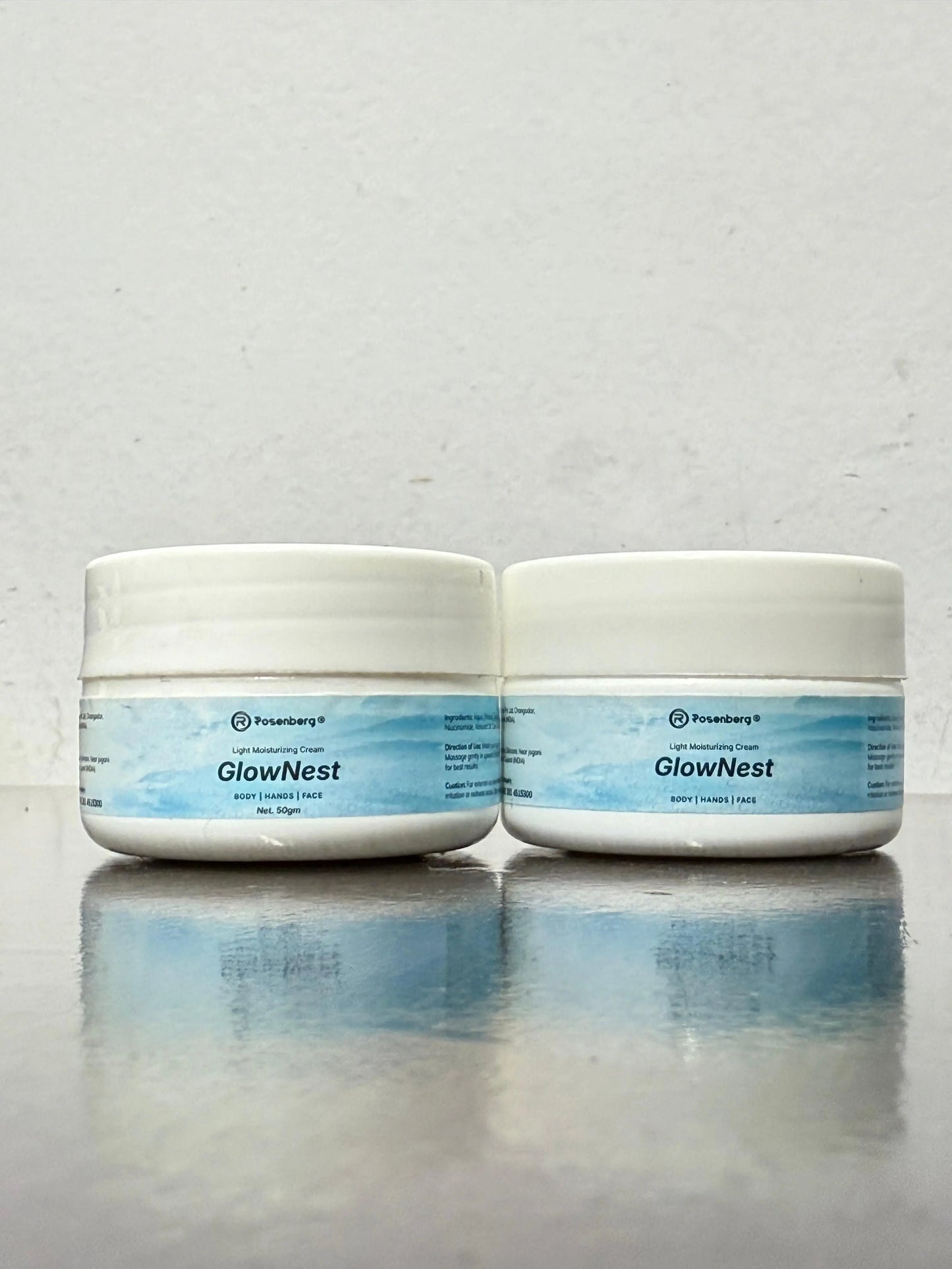 Light Moisturizing Cream Glow Nest 100 gm Pack of 2 mkp0fp-jd