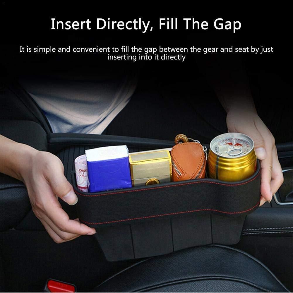 Automobiles Car Seat Gap Filler Organizer, Multifunctional Car Seat Organizer (PU Leather) mkp0fp-jd