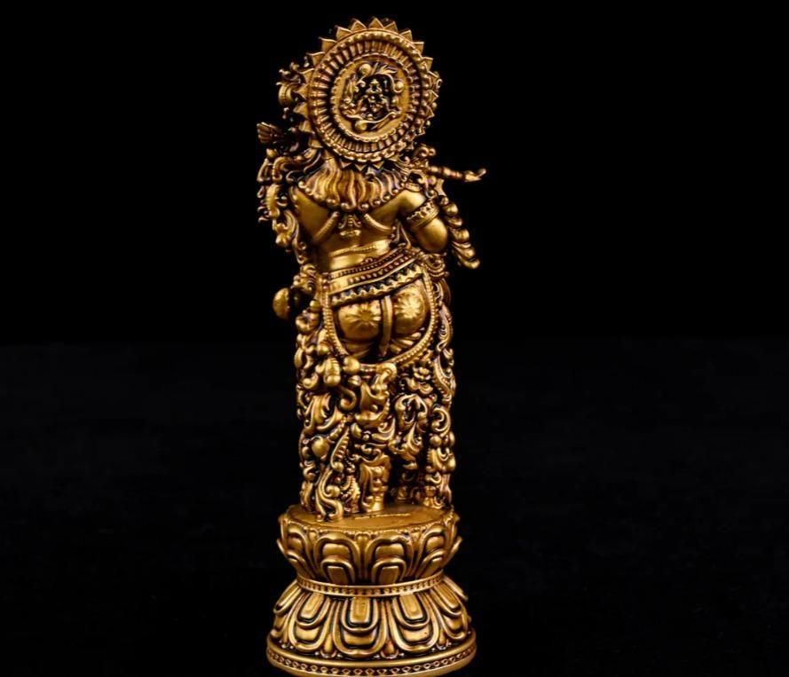 Shree Krishna Idol Car Dashboard mkp0fp-jd