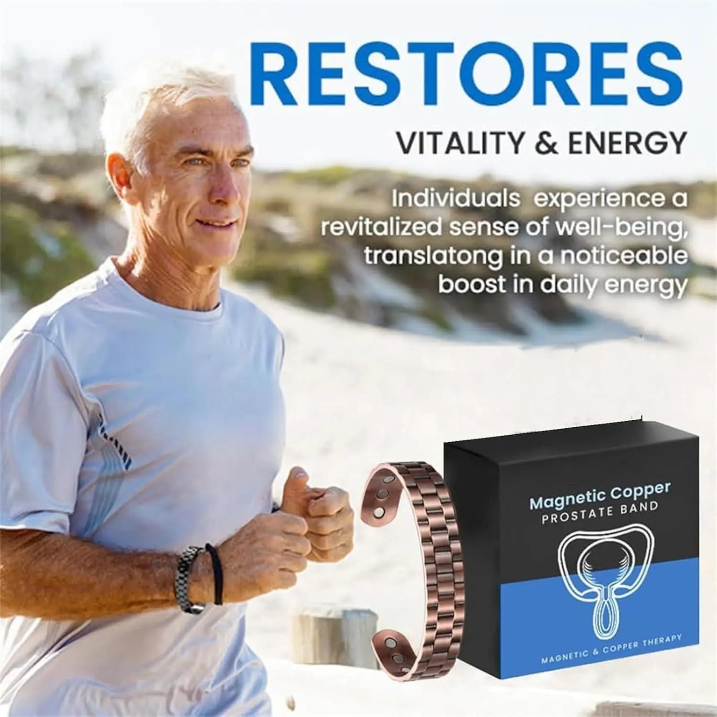 ProstaPower Magnetic Copper Band mkp0fp-jd