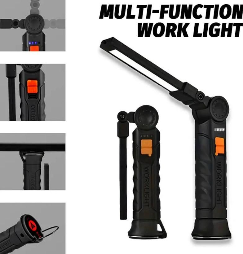 Magnetic LED COB Light USB Rechargeable mkp0fp-jd