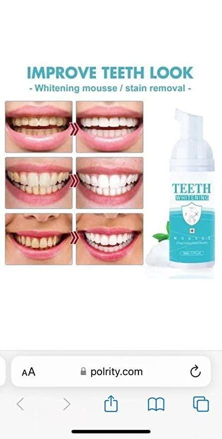 Teeth Whitening Foam mkp0fp-jd