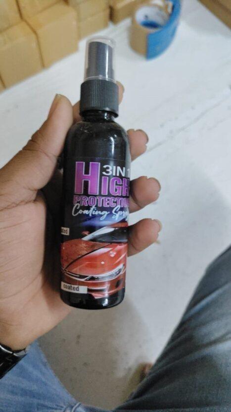 3 in 1 High Protection Quick Car Ceramic Coating Spray - Car Wax Polish Spray (Pack of 2) mkp0fp-jd