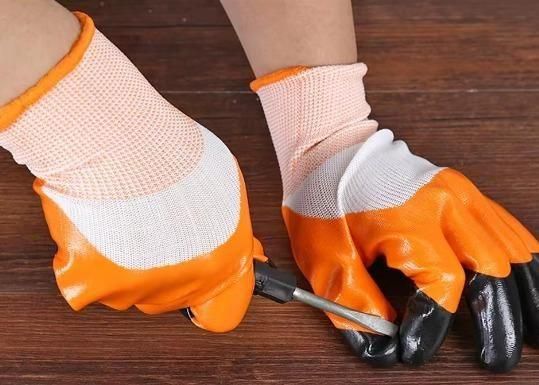 Labor Protection Safety Work Nitrile Gloves mkp0fp-jd