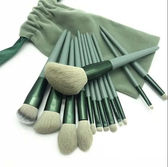 13 Pcs Makeup Brush with Pouch Set mkp0fp-jd