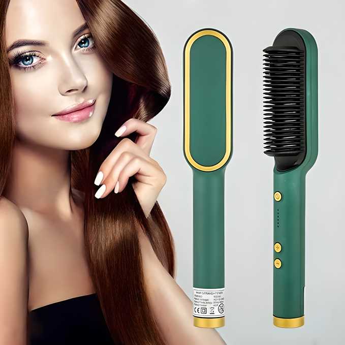 Professional Electric Hair Straightener Comb Brush mkp0fp-jd