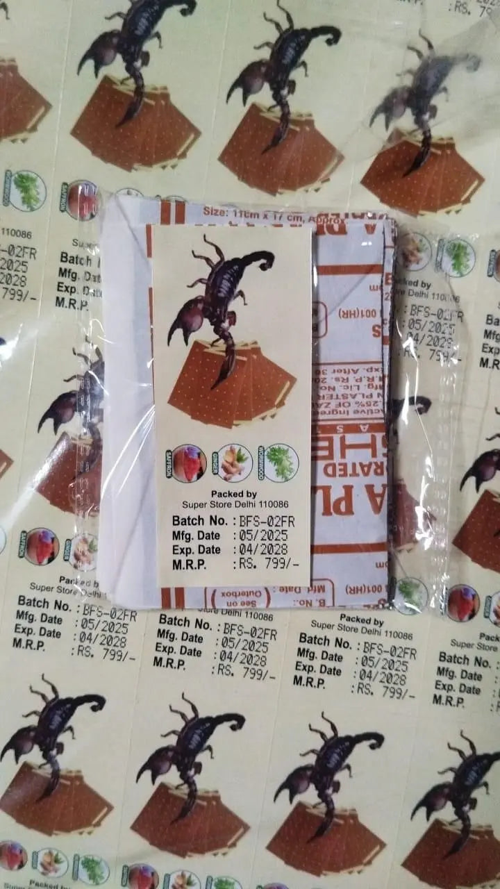 10 pcs Super Strength Herbal Heat Patches mkp0fp-jd