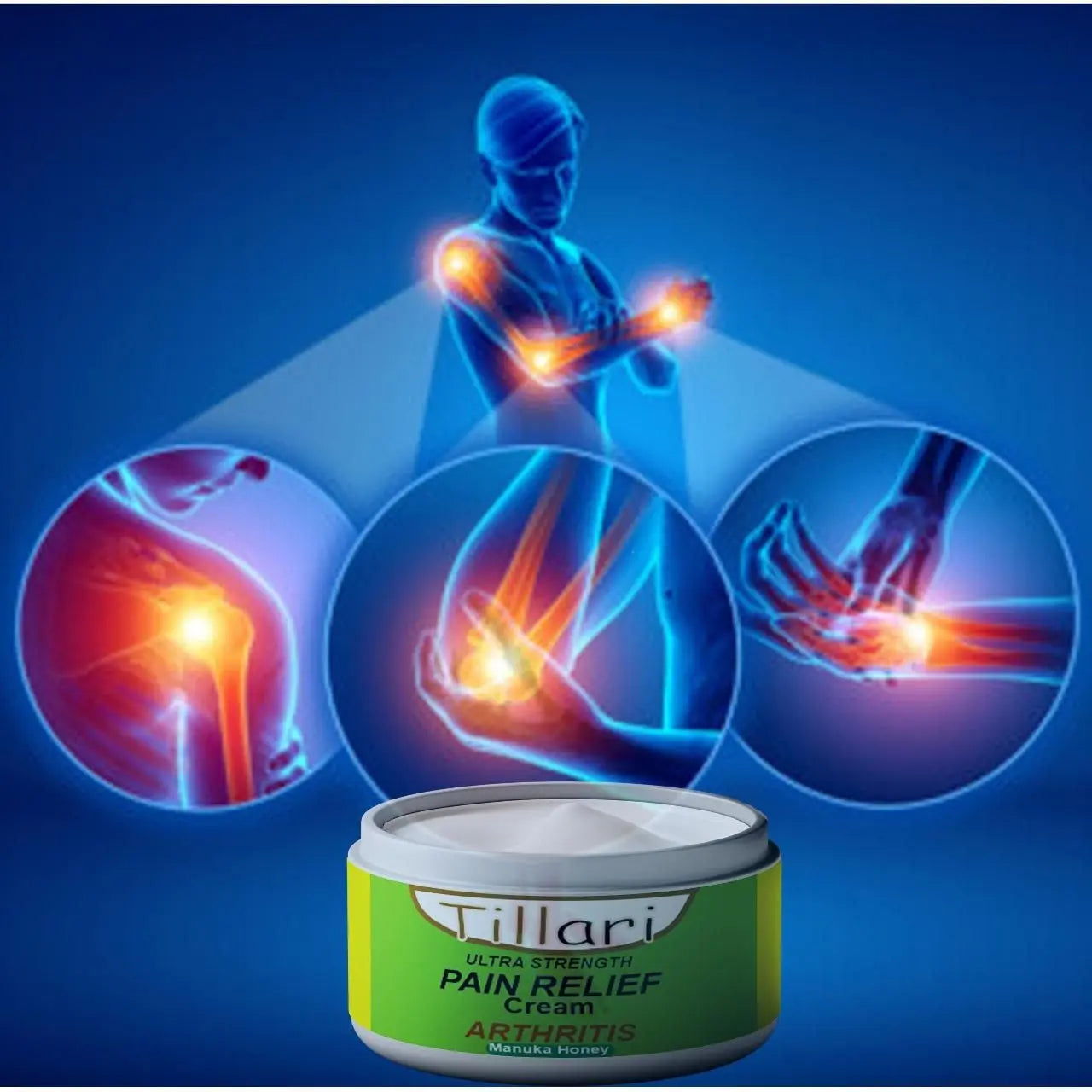 Bee Venom Ultra Strength Pain Relief Cream 100gram (Pack of 3) mkp0fp-jd