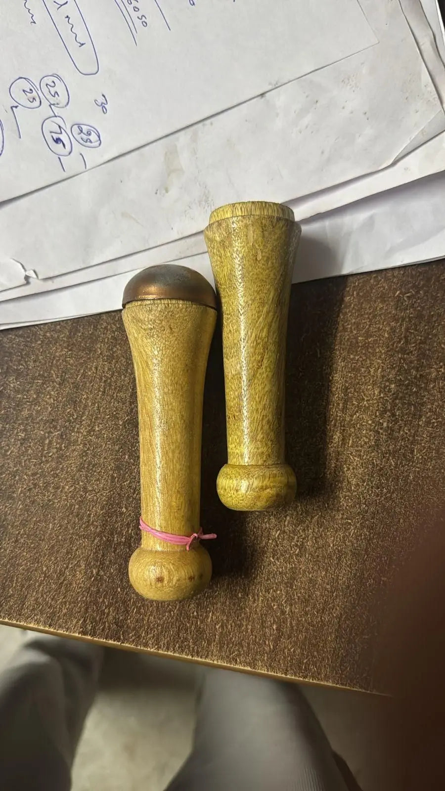 Kansa Face Massager Wood Handle mkp0fp-jd