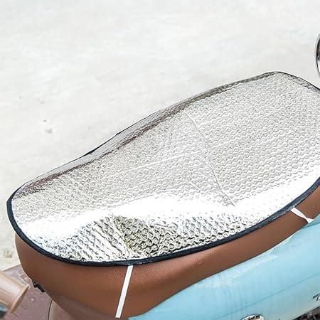 Sun Shade Bike Seat Cover Aluminium Foil for Two-wheelers mkp0fp-jd