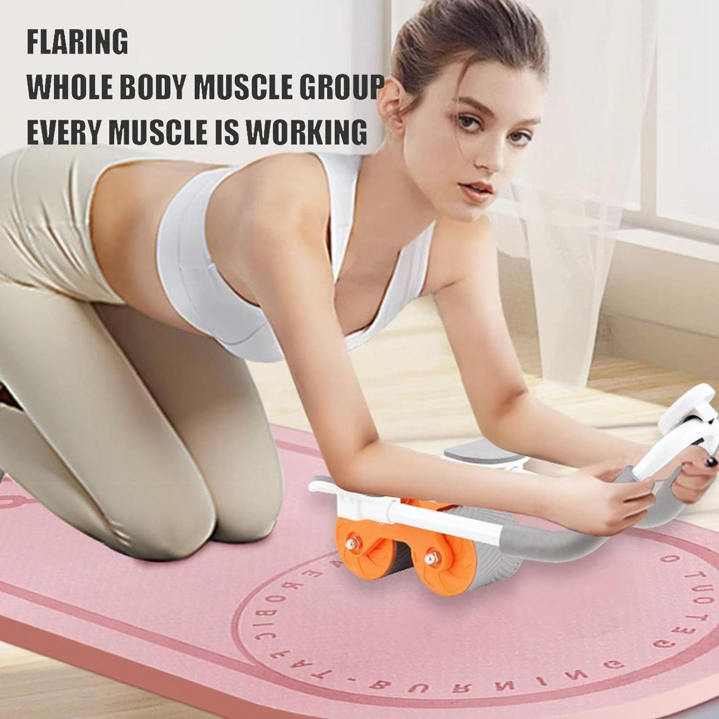 Abdominal Exercise Roller assorted color mkp0fp-jd