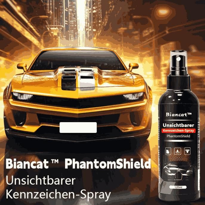 Biancat Phantomshield Unsichebarer Kennzeichen- Sprey 120 ML (Pack of 2) mkp0fp-jd