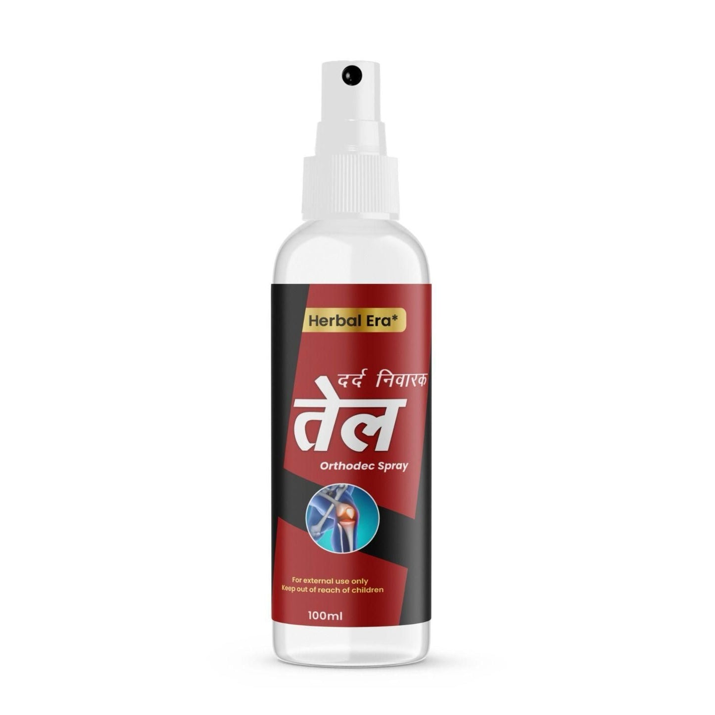 Herbal Era Dard Nivarak Spray Tel 100ml - Natural Pain Relief Formula (Pack of 2) mkp0fp-jd
