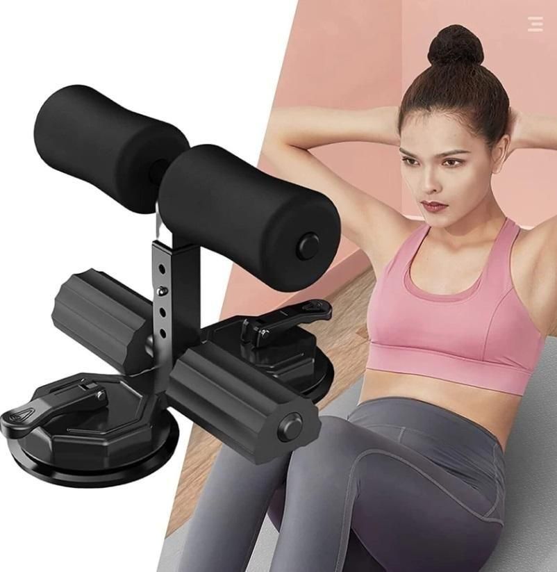 DOZERA Sit Up Assistant Device Bar| Abs Master | Crunches Equipment | Gym Equipment for Home Workout | Abdominal Push Up | Fitness Exercise Device with Self Suction | Adjustable & Portable -Multicolor mkp0fp-jd