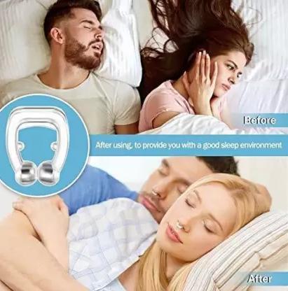 Anti Snoring Nose Clip Device for Men Women Nasal Strips Stops Snoring Stopper Anti-snoring Device (Nose Clip) mkp0fp-jd