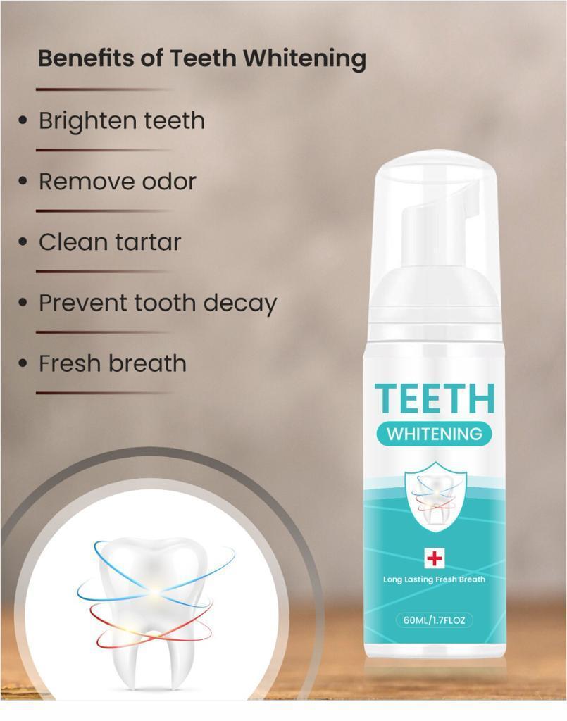 Teeth Whitening Foam mkp0fp-jd