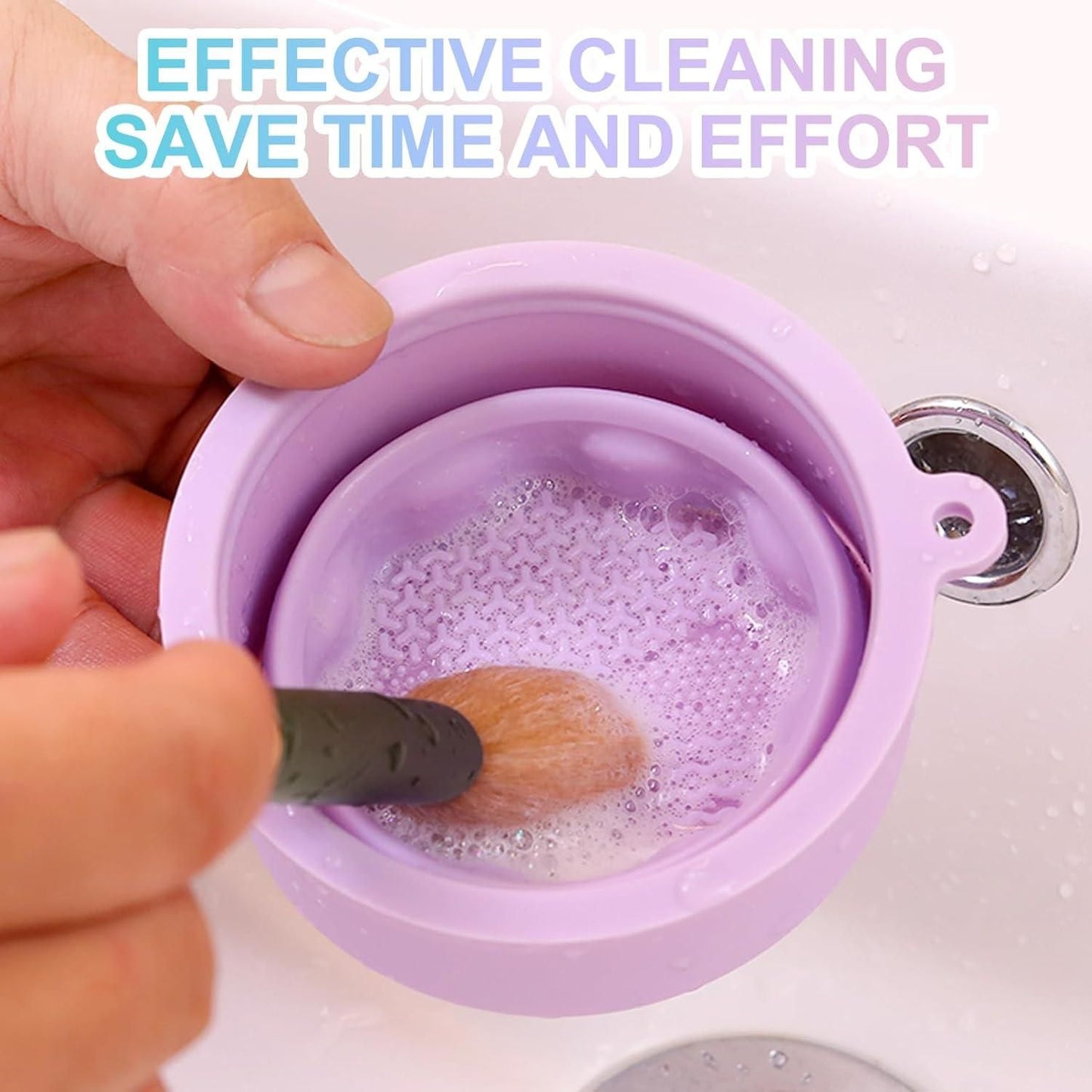 Silicon Makeup Brushes Cleaning Cup mkp0fp-jd