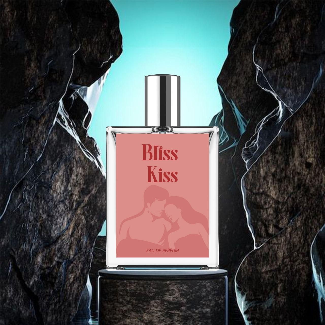 Briss Kiss Eau De Parfum ?Unisex Romantic Long Lasting Fragrance (Pack of 2) mkp0fp-jd