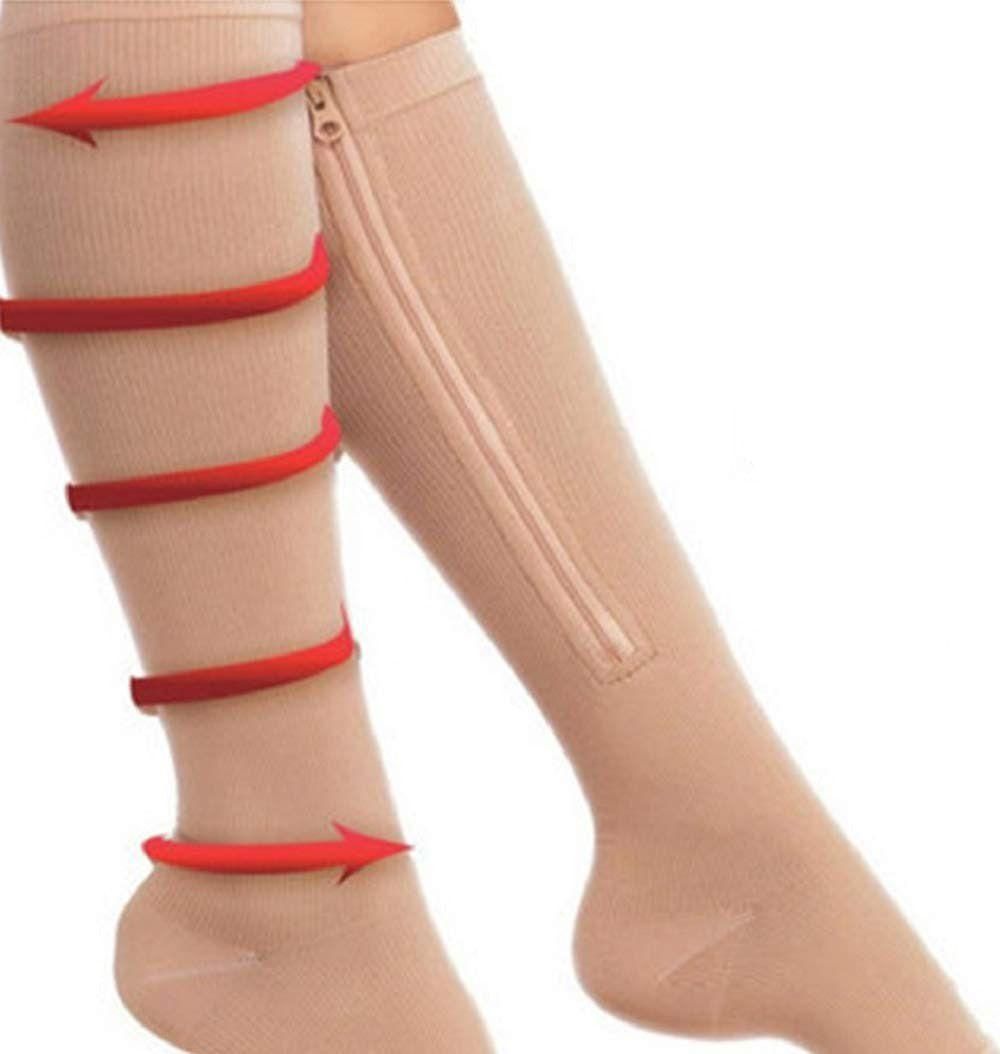 Unisex Medical Zipper Compression Socks (Pair of 1) mkp0fp-jd