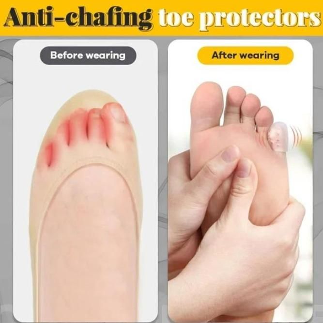 Silicone Anti-Friction Toe Protector (Pack Of 2) mkp0fp-jd