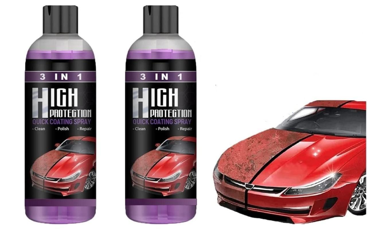 3 in 1 High Protection Quick Car Ceramic Coating Spray 200ML mkp0fp-jd