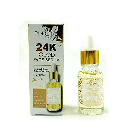 24K Gold Face Serum improves Dullness Reduces fine lines (30 ml) mkp0fp-jd