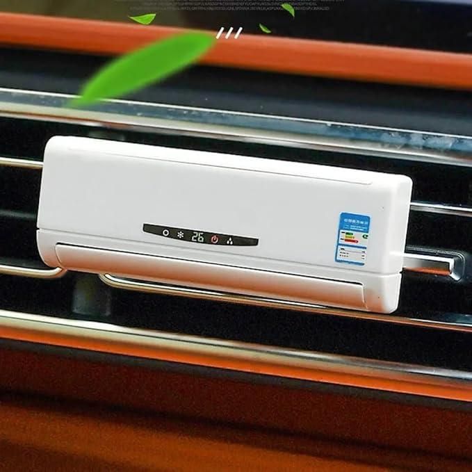 Miniature AC design Solar-Powered Car Air freshener Diffuser mkp0fp-jd