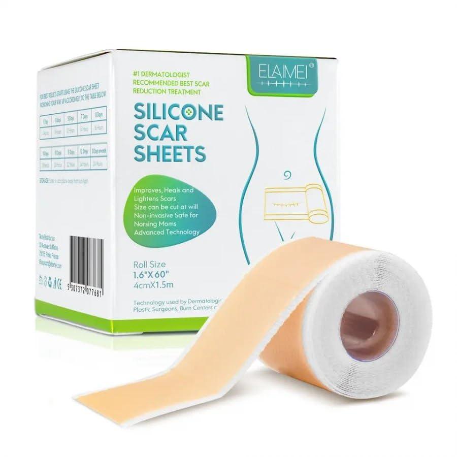Silicone Scar Sheets, Silicon gel sheets for Scars Transparent Medical Silicone Gel Tape mkp0fp-jd