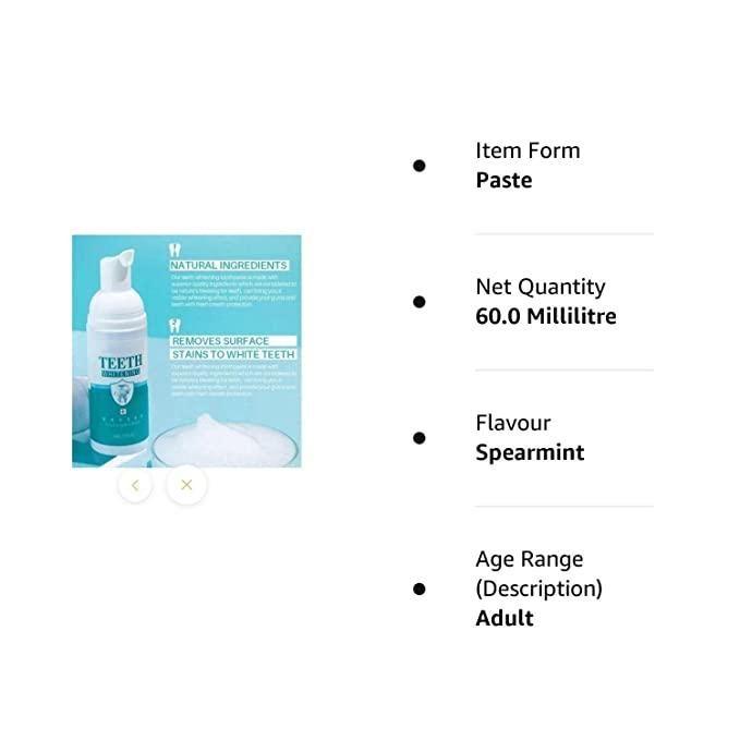 Teeth Whitening Foam mkp0fp-jd
