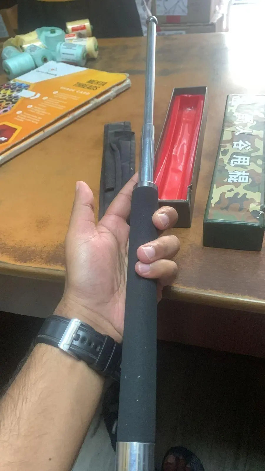 Self Defence Tactical Rod (Heavy Metal and Extendable) mkp0fp-jd