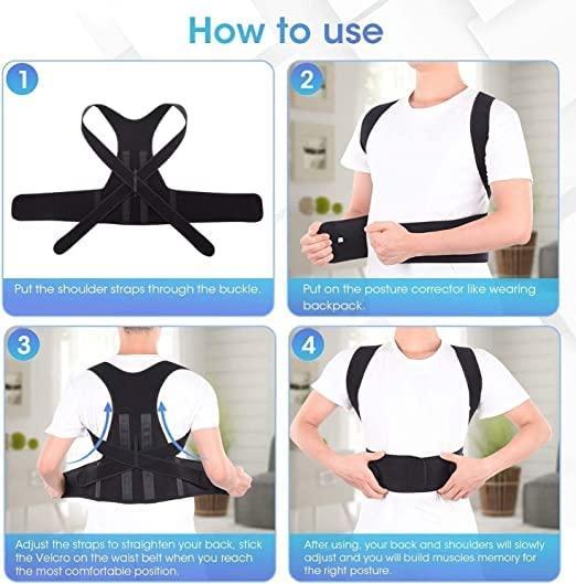 Posture Corrector Shoulder Belt mkp0fp-jd