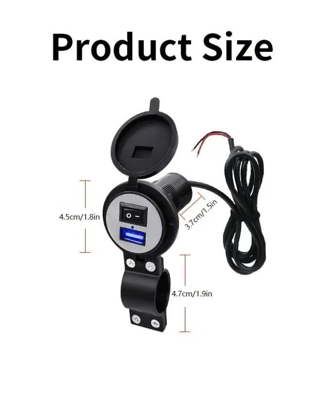 Bike-Motorcycle USB Charger mkp0fp-jd