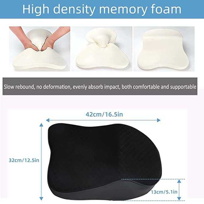 Car Seat Headrest Neck Rest Pillow Cushion for All Cars- Ergonomic Pillow Memory Foam Neck Support for Neck/Back Pain Relief Neck Rest Support Cushion mkp0fp-jd