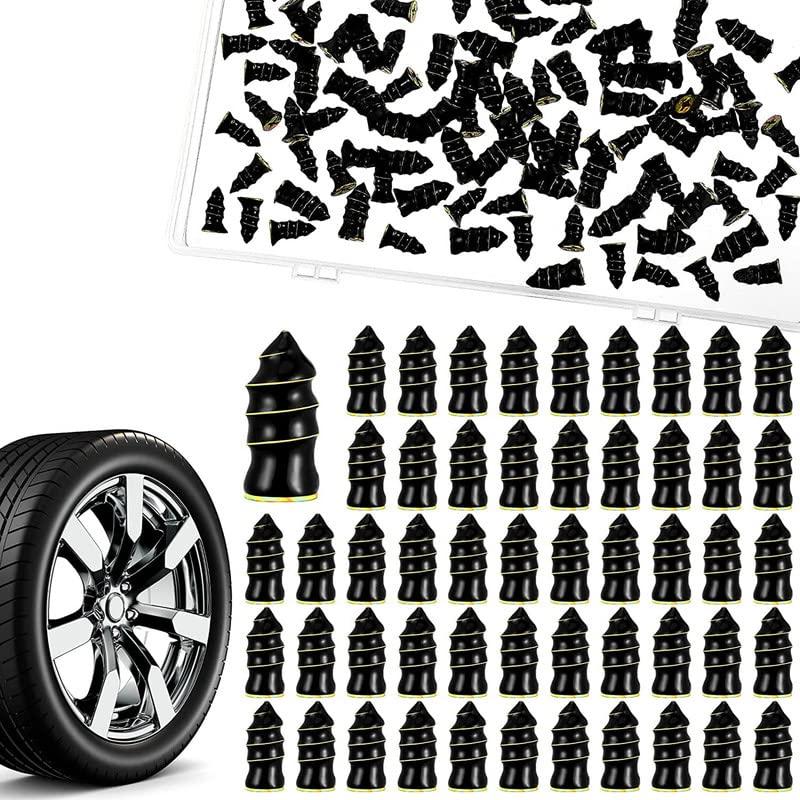 Motorcycle Car Fast Tool Self-Service Tire Repair Nail (Pack of 10) mkp0fp-jd