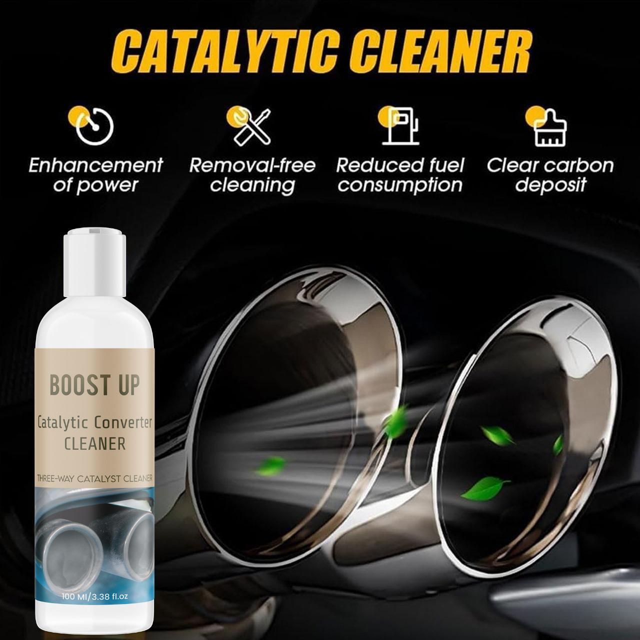 BOOST UP Catalytic Converter Cleaner 100ML (Pack of 2) mkp0fp-jd