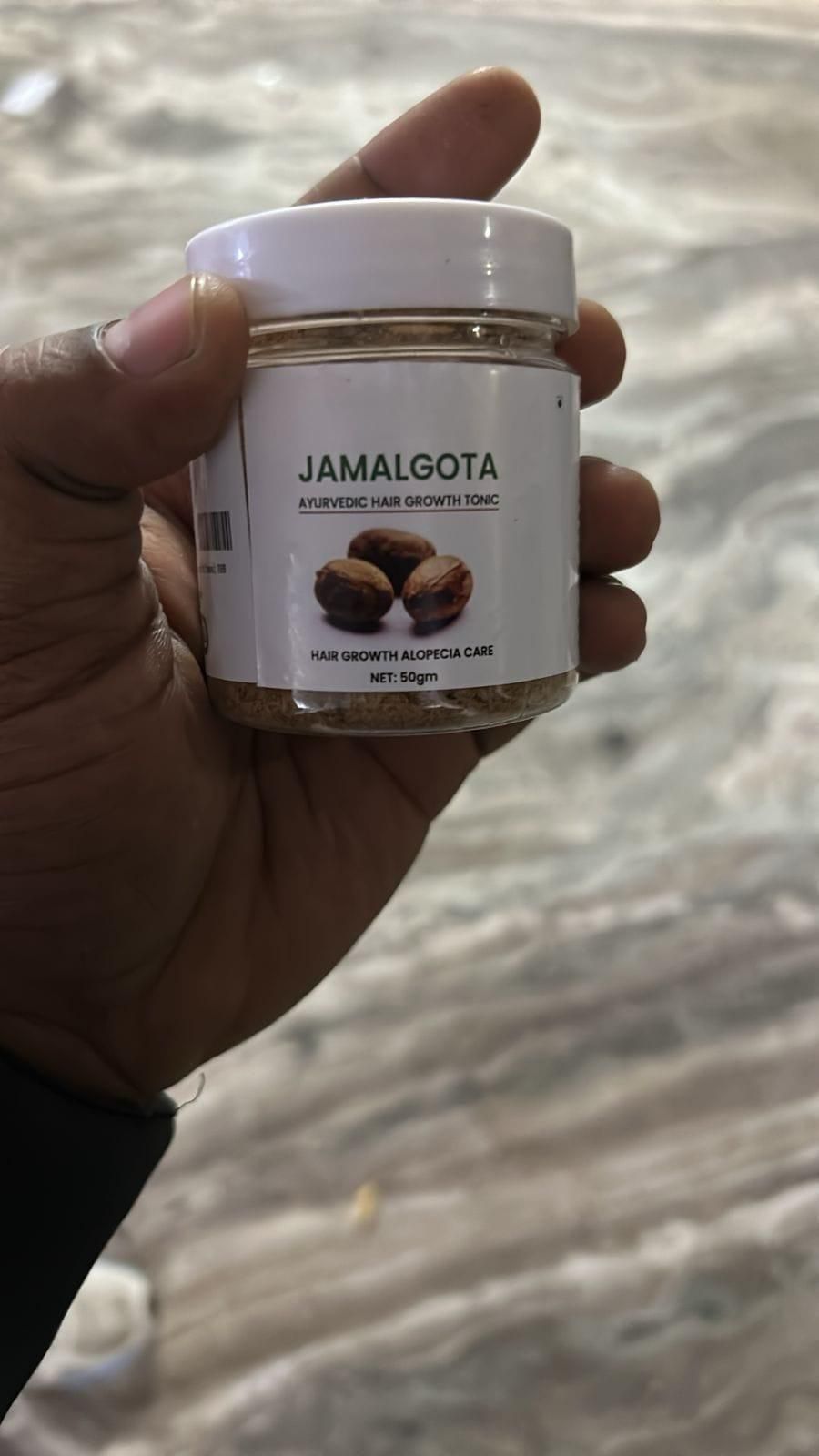 Jamalgota Ayurvedic Hair Growth Powder 100gm Each Pack of 2 mkp0fp-jd