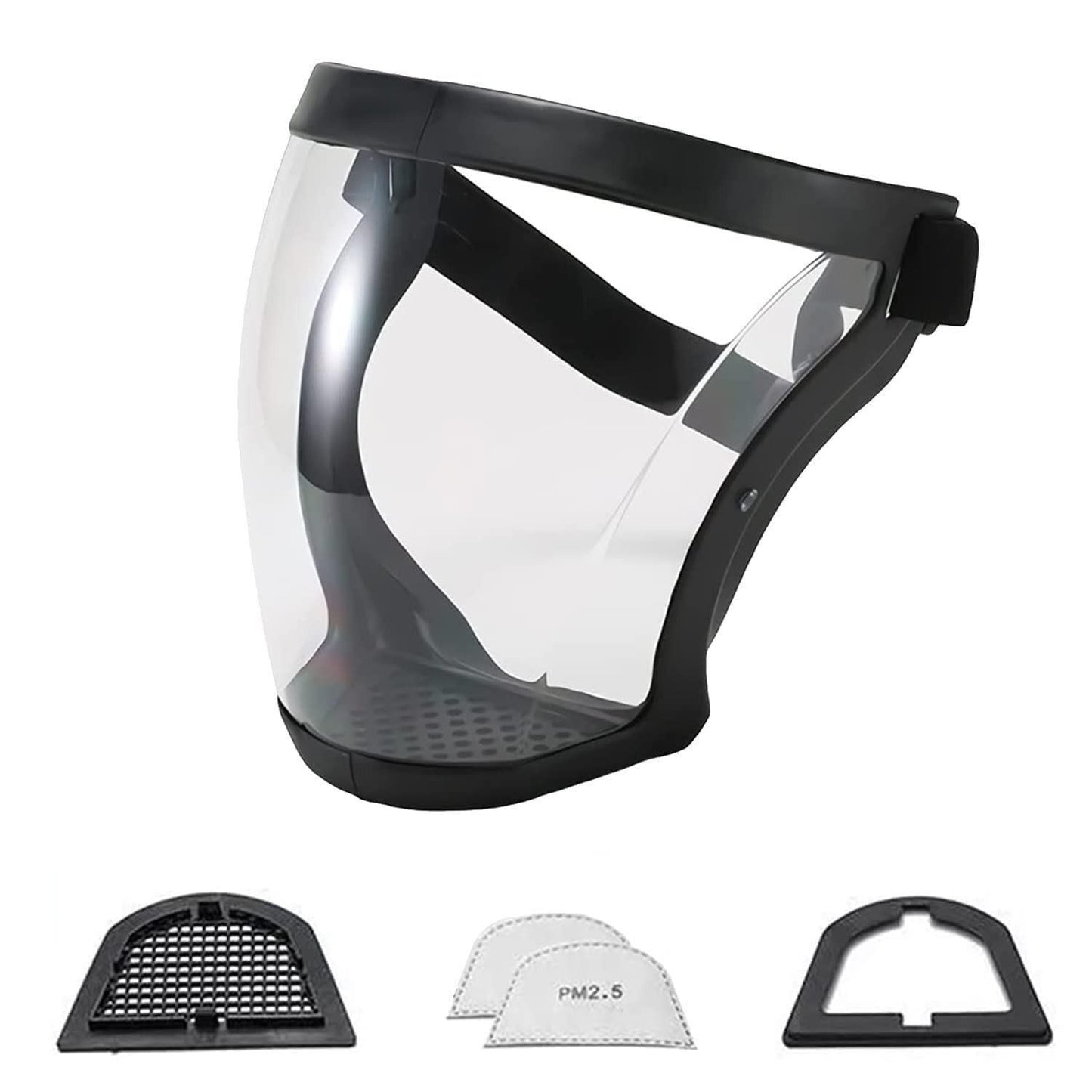 Full Face Anti-Fog Transparent Face Mask mkp0fp-jd