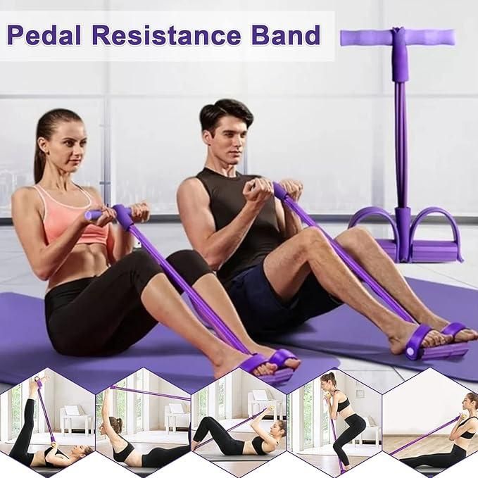 Yoga Pedal Puller Resistance Band Fitness Equipment mkp0fp-jd