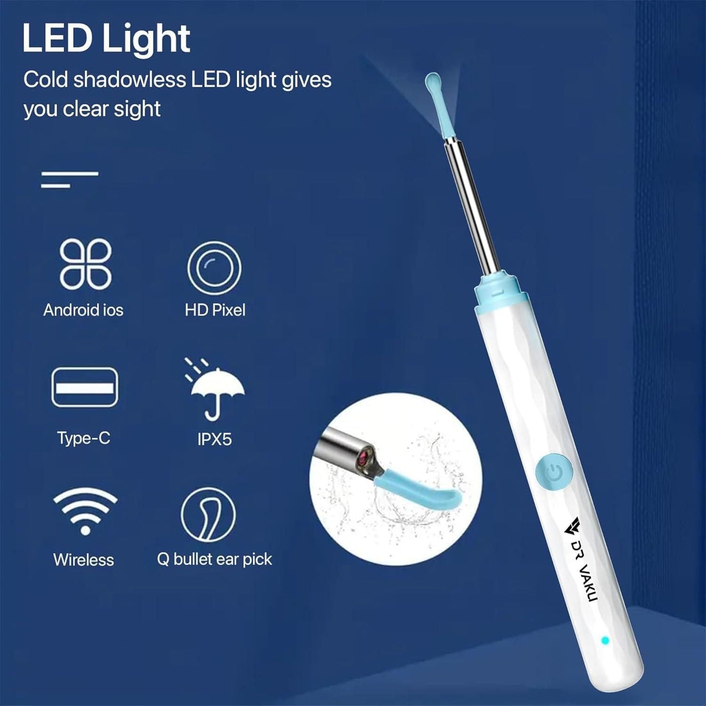 Smart Visual Ear Wax Cleaner mkp0fp-jd