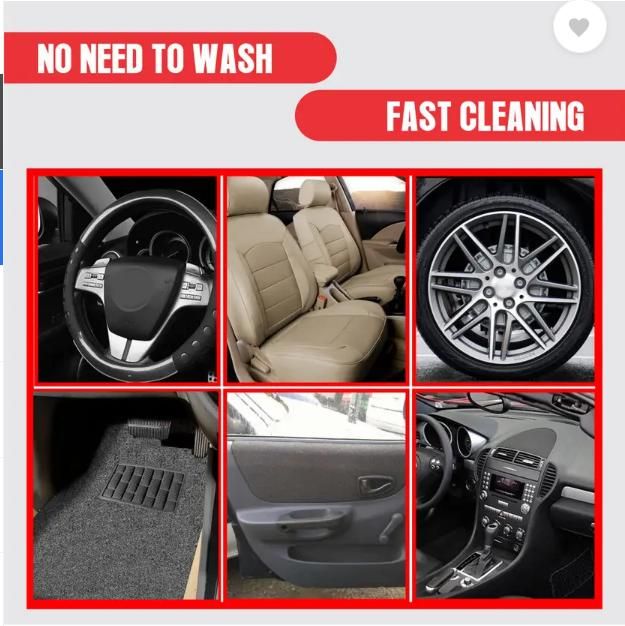 Multipurpose Foaming Car Interior And Exterior Cleaner Foam Spray (Pack of 2) mkp0fp-jd